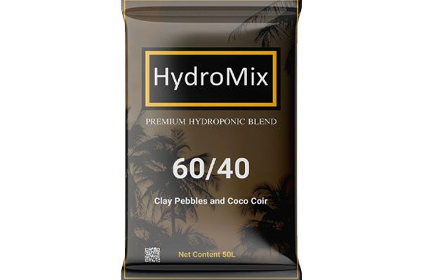 HydroMix 60/40 Coco Coir & Clay Pebbles 50L bag