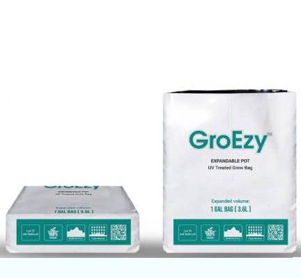 GroEzy™ 1 Gallon Expandable Pot in UV treated grow bag